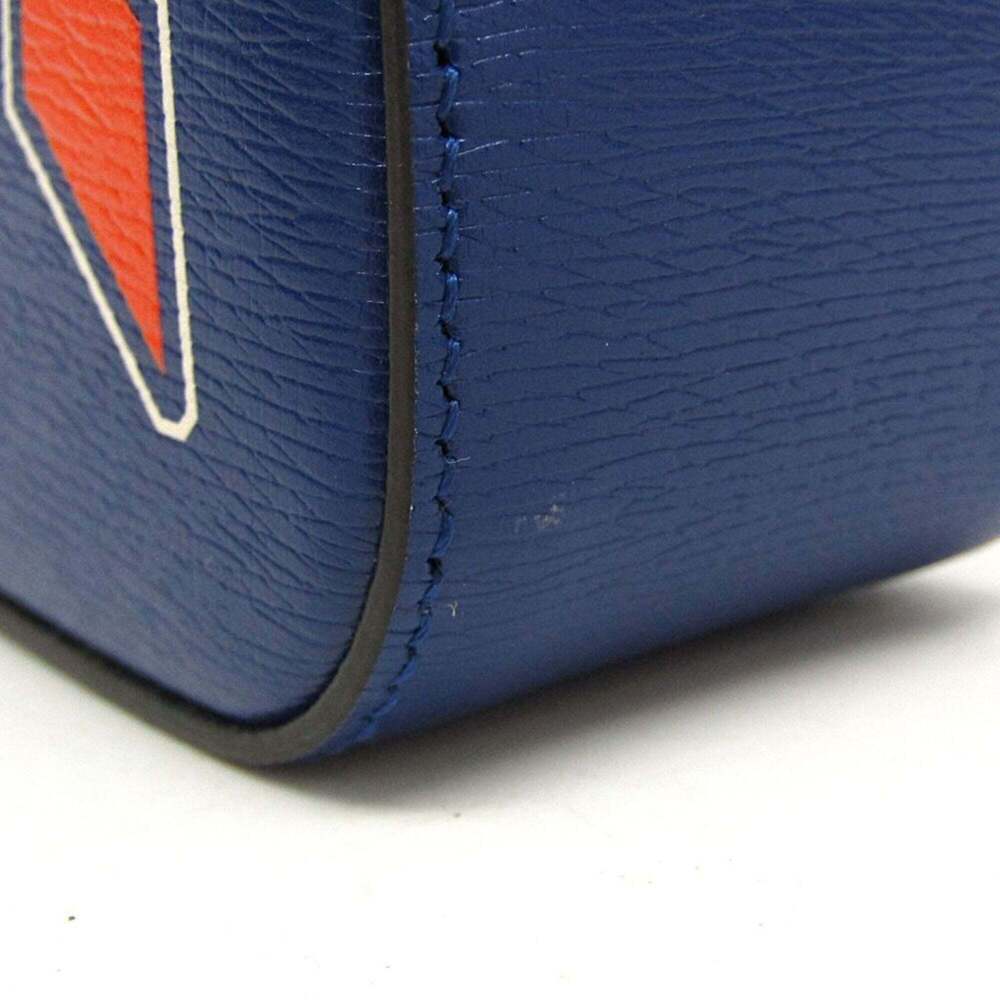 GUCCI Blue Leather Shoulder Bag - Picture 8 of 14